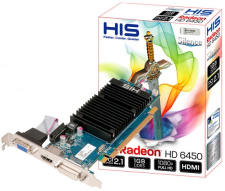 HIS Radeon HD 6670, HD 6570 и HD 6450