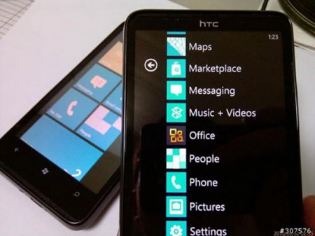 Новый коммуникатор HTC Windows Phone 7  c 16 Мп камерой