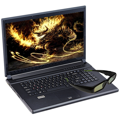 Clevo P170HM-3DE игровой 3D ноутбук