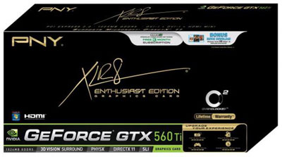XLR8 GeForce GTX 560 от PNY