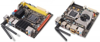 Готовятся к выпуску две mini-ITX платы на Intel Z68 от Zotac