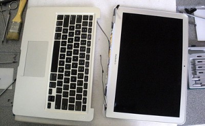 MacBook Air сопротивлялся при разборке